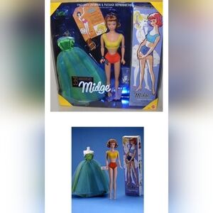 Barbie 35th Anniversary Midge Senior Prom Reproduction NRFB